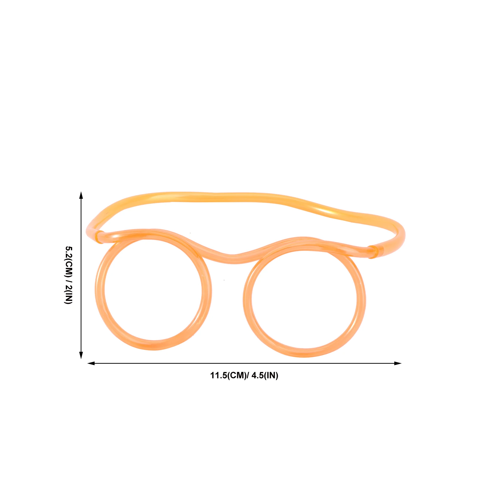 

Funny Glasses Straws Flexible Tube Eyeglass Straws Kids Party Accessories Tube Drinking Glass Kitchen Barware for Birthday