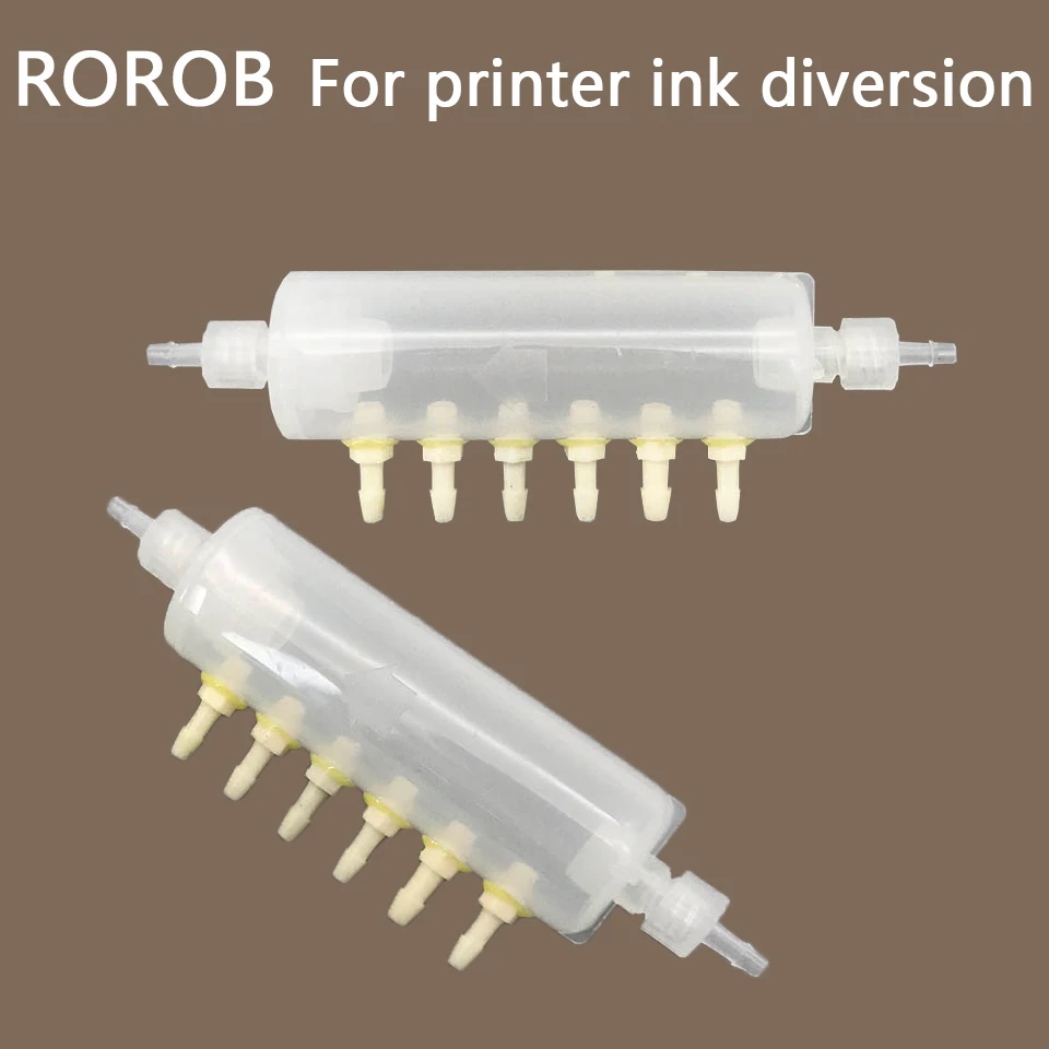 Rozdzielacz cyrkulacji atramentu do tuby atramentowej i Epson XP600 4720 5113 głowicy drukującej filtr buforowy z cyrkulacją tuszu