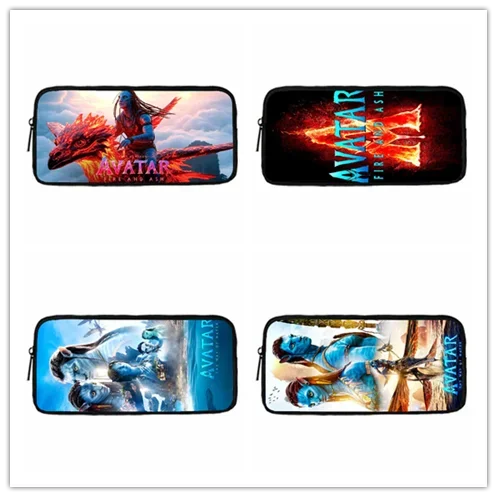 حقائب أقلام رصاص ديزني للأطفال، الصورة الرمزية الكرتونية: حقائب أقلام رصاص مدرسية للنار والرماد للأولاد والبنات، مقلمة كبيرة وبسيطة للأطفال #1