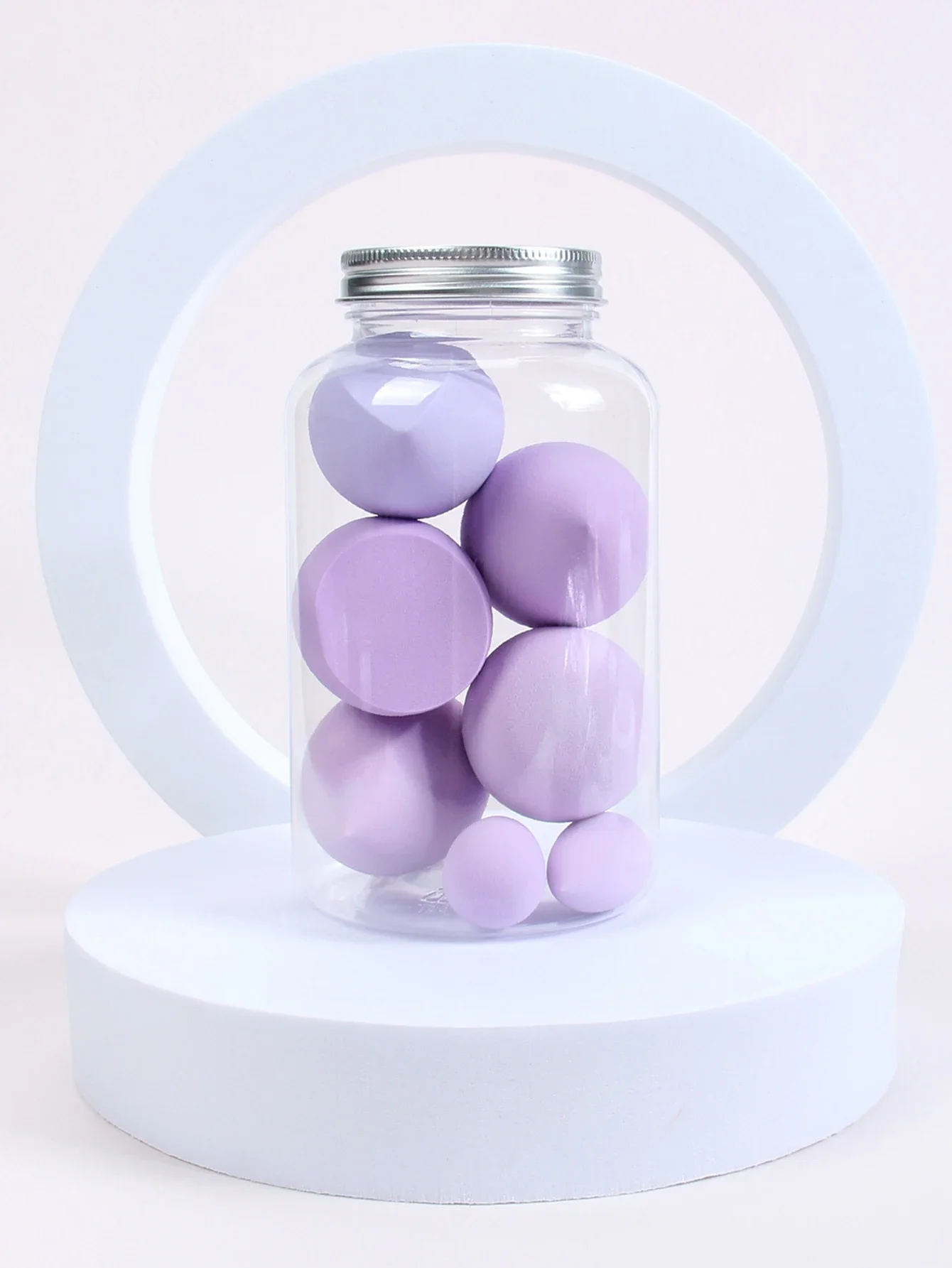 7-piece makeup sponge makeup fluffy sponge beauty egg powder fluffy powder makeup accessories women's makeup tools