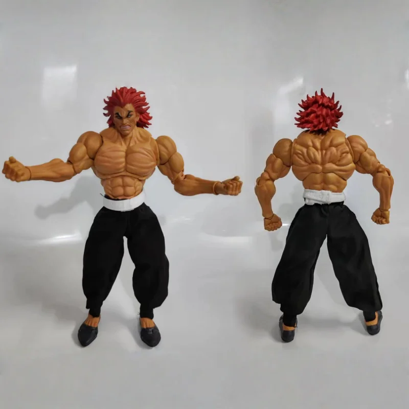 Storm Toys 1/12 Baki Hanma Vanma Yujiro figura de acción tela Real articulada Anime modelo coleccionable para adultos