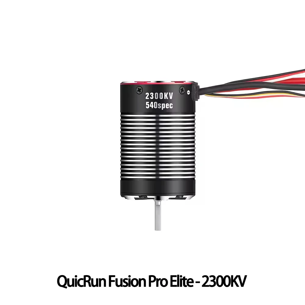 ホビーウィング QUICRUN フュージョン プロ エリート 2300KV 防水 ブラシレス 2 1 クローラー トラック RC カー パーツ プラスチック