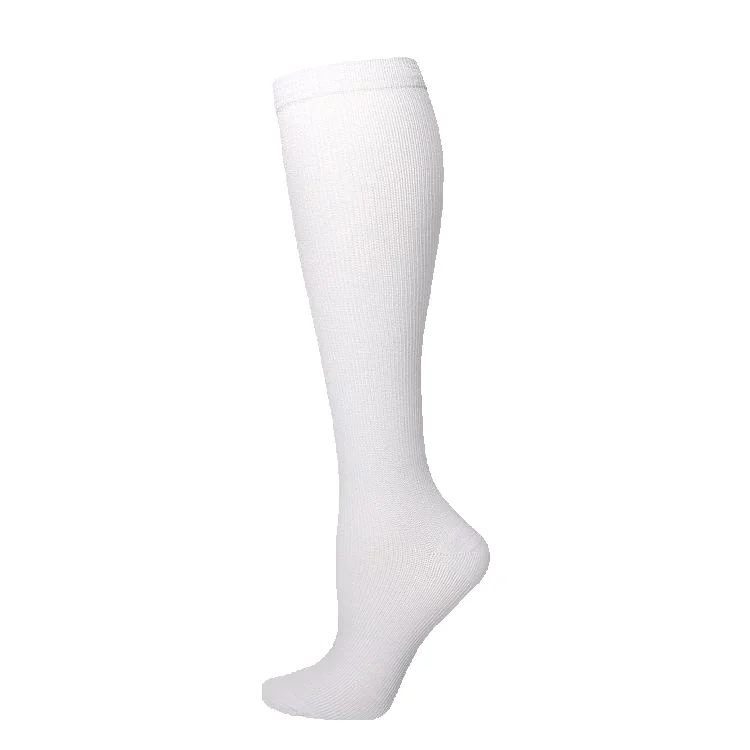 15-20mmHg Graduated Compression Socks – 1&2 Pairs Copper Knee High Stockings for Women Men, Varicose & Anti Fatigue