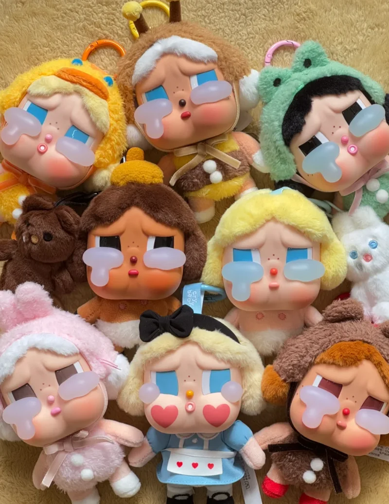

New Genuine Crybaby Crying Again Series Blind Box Trendy Toys Figures Vinyl Face Doll Crybaby Pendant Keychain Mystery Box Gift
