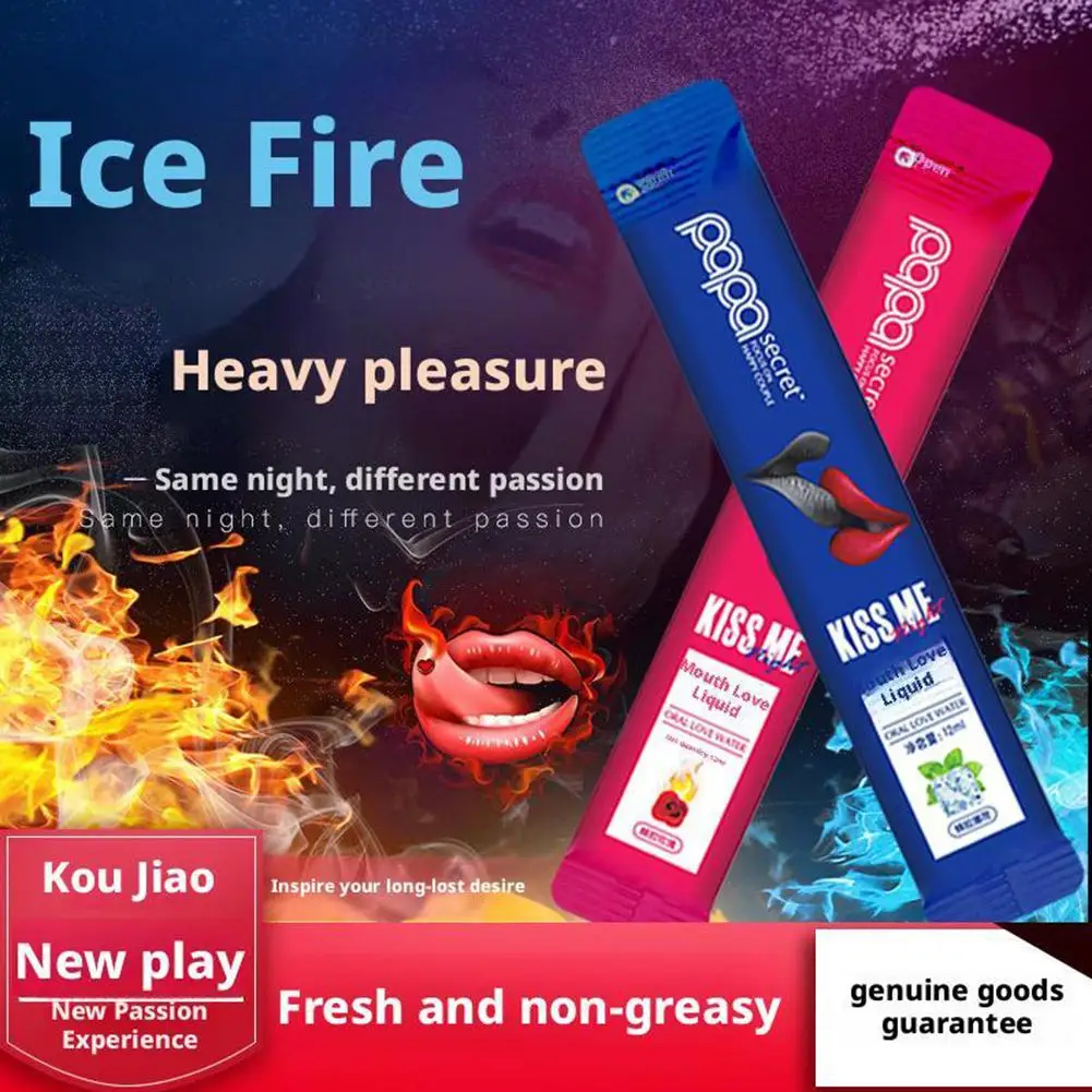 6 قطعة المياه النظيفة عن طريق الفم قبل اللسان السائل زيوت التشحيم نكهة اللعوب مثيرة زيوت التشحيم الفراولة الخوخ الجنس لعب للأزواج