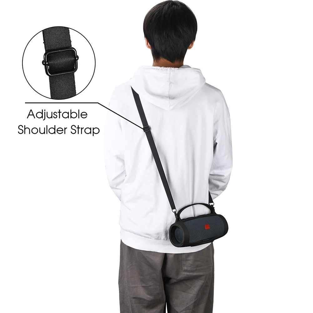 ซิลิโคนบลูทูธลำโพงสำหรับ JBL Charge Essential 2กระเป๋าเดินทางพกพาเก็บกล่องสำหรับ JBL Charge Essential 2