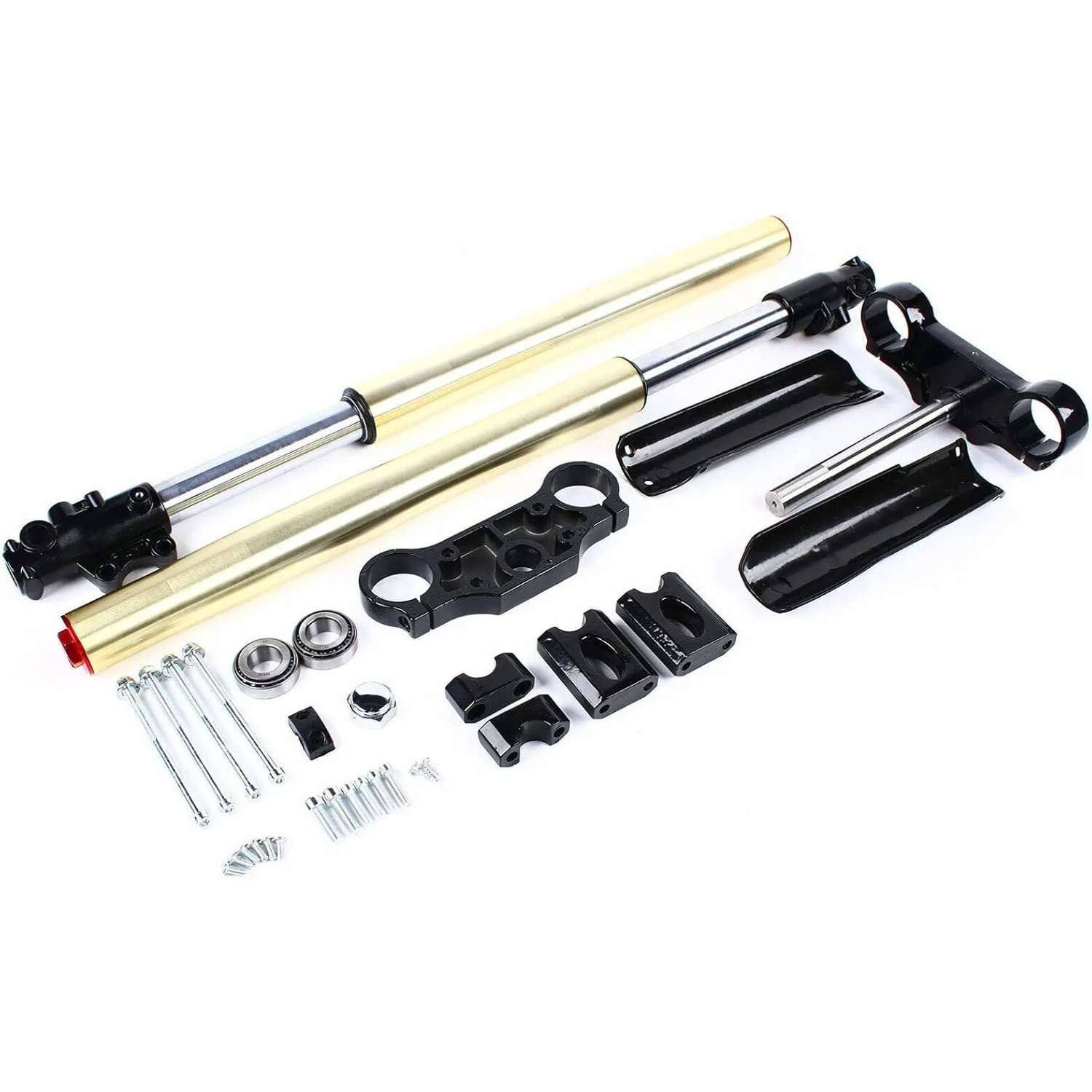 

29 "пара комплектов передних вилок 45/48 мм, тройные зажимы для деревьев для 110cc 125cc грязевого велосипеда, передние вилки, амортизатор подвески