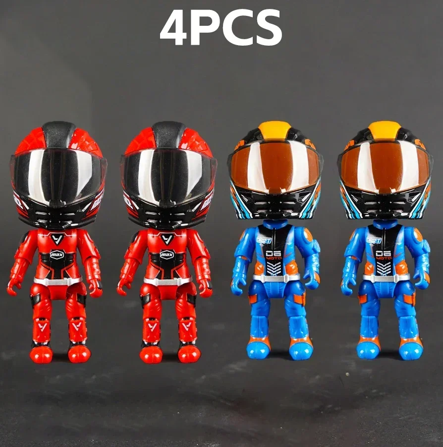 1-10Pcs New 1:12 Alloy Q Edition Motorcycle Helmet Exquisite Model  Collection Decoration Toy for Motorcycle Rider Birthday Gift - AliExpress 15