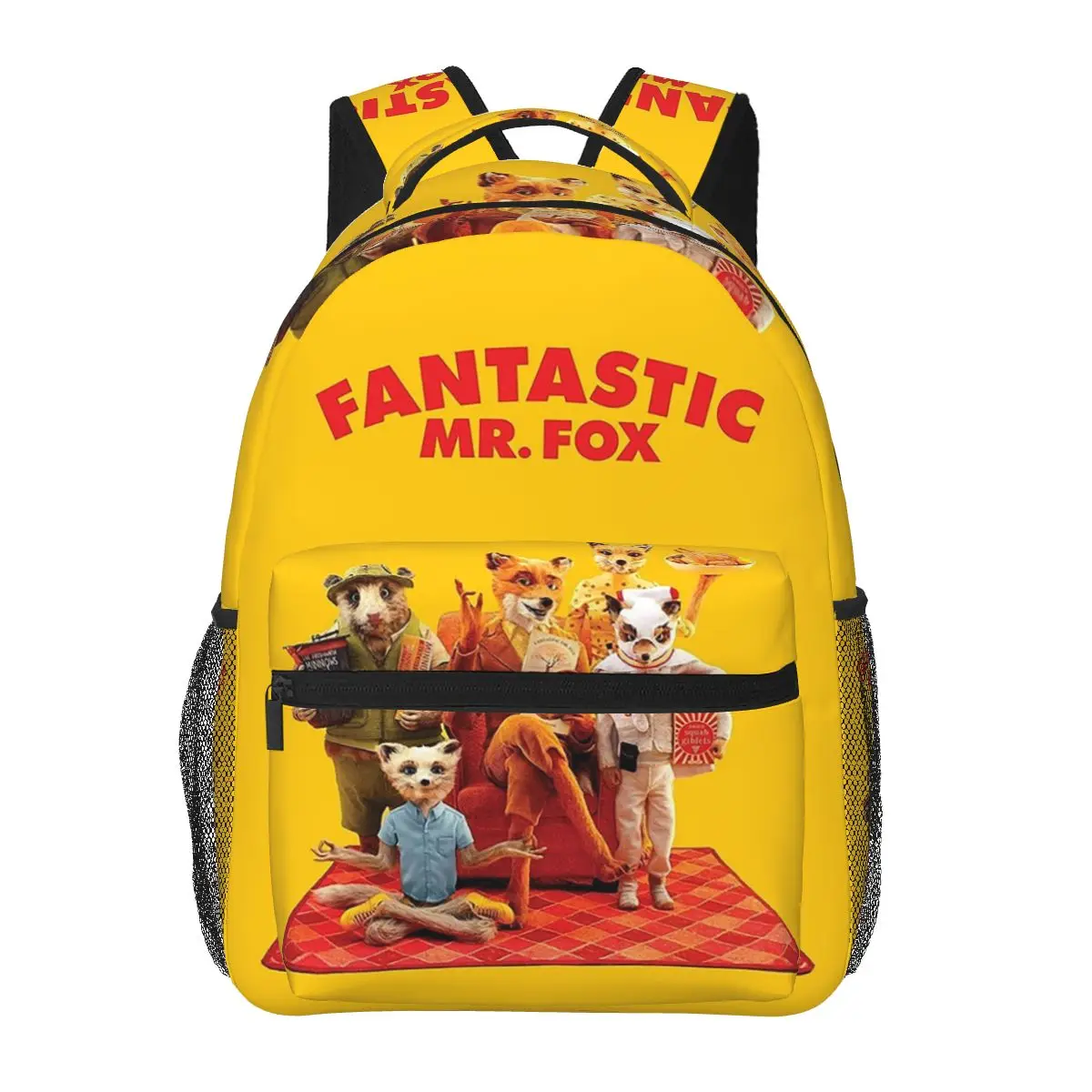 

Фантастический постер фильма «Мистер Фокс», студенческий рюкзак, школьная сумка, походный дорожный рюкзак для мужчин и женщин, модная сумка для книг, сумки на плечо