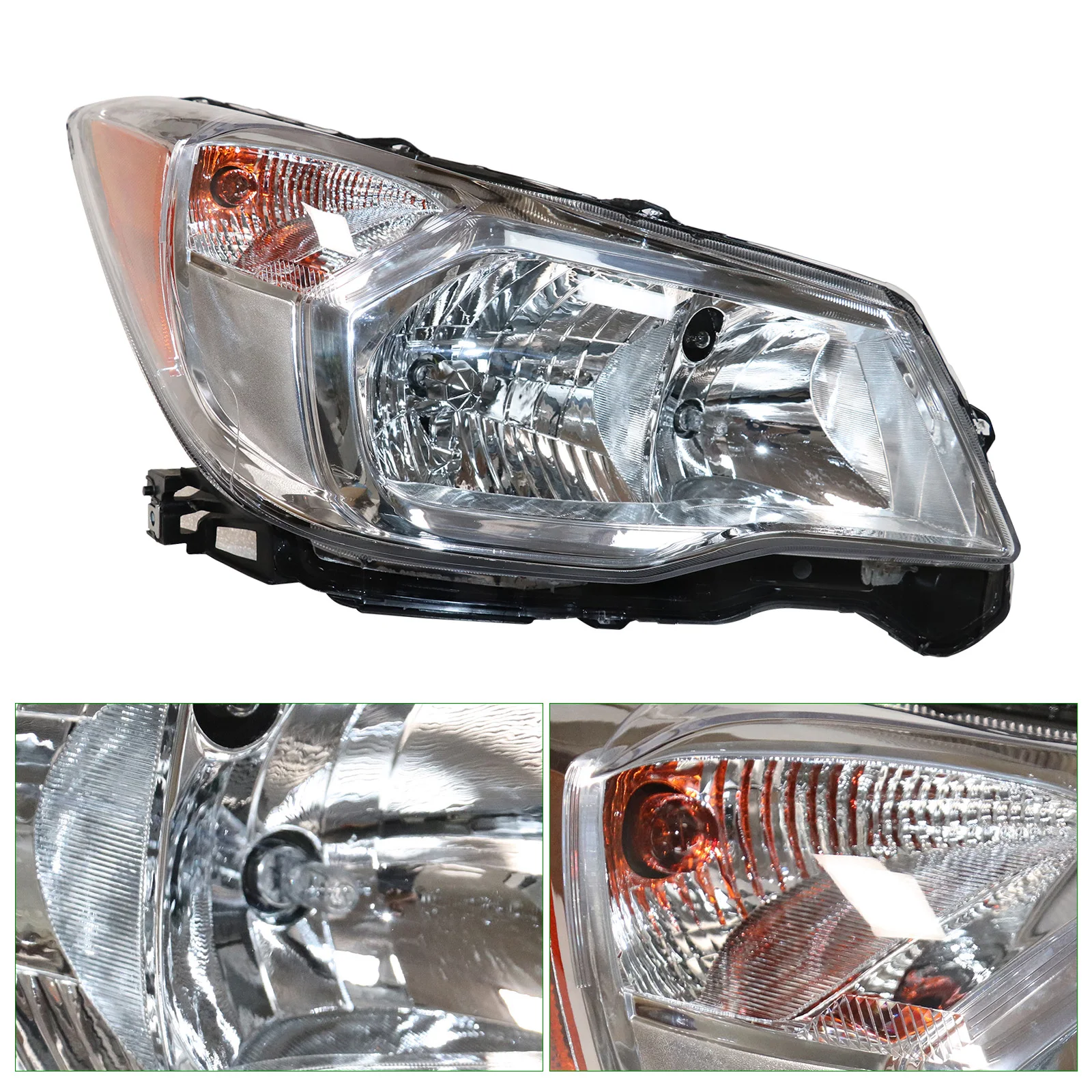 

Left Side Or Right SideHalogen Headlights For 2014 2015 2016 Subaru Forester Headlamps 84001SG091, 84001SG081