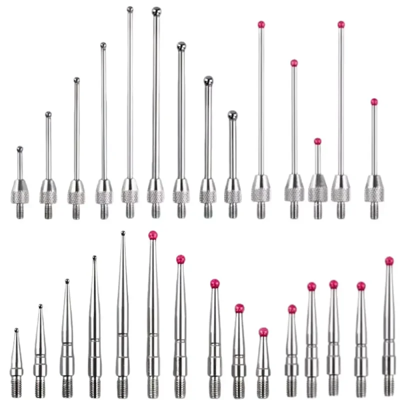 AP01 M2.5 Probe Modulus Dial Gauge Height Gauge with Ruby Ball Probe for Precision Measurement