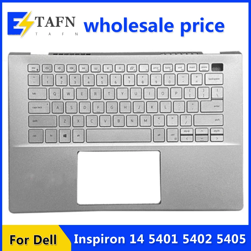 

New Original For Dell Inspiron 14 5401 5402 5405 Laptop Palmrest Case Keyboard US English Version Upper Cover