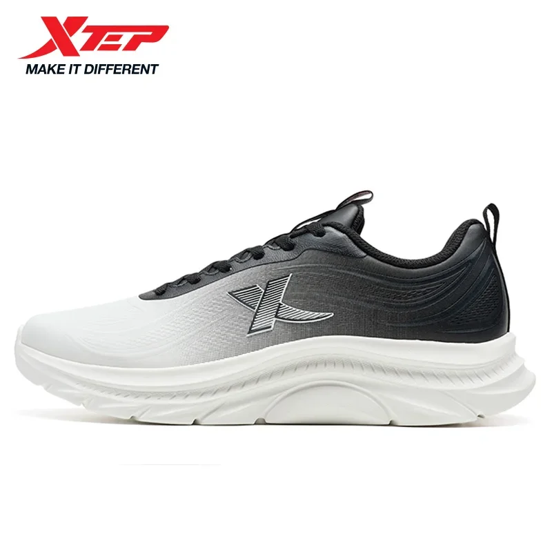 Xtep Male's Running Shoes 2025 Winter New Version Trendy Rebound Stability Cushion Support Soft Jogging Sneakers 875419110041