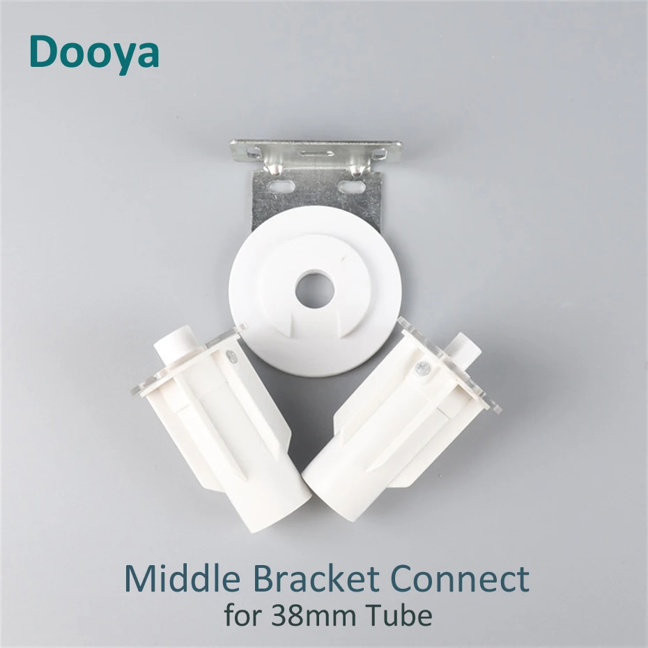 Middle Bracket Connector for Motorized Rolling Blinds,for Tuya wifi tubular motor of Diameter 25mm, for Dia 38mm Rolling Tube