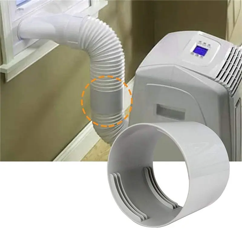 CQMF-2X Portable AC Coupler Portable A/C AC (150Mm)Air Conditioner Exhaust Hose Coupler/Coupling/Connector