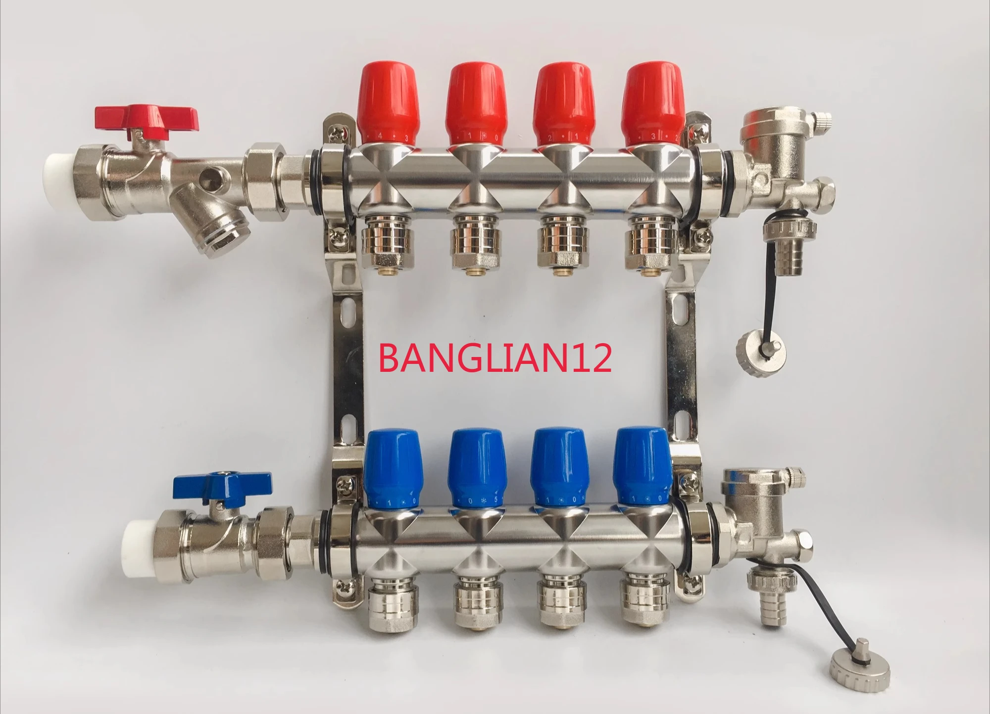 304 الفولاذ المقاوم للصدأ تدفق كبير التدفئة الأرضية الحرارية الأرضية فاصل المياه المنزلية #2