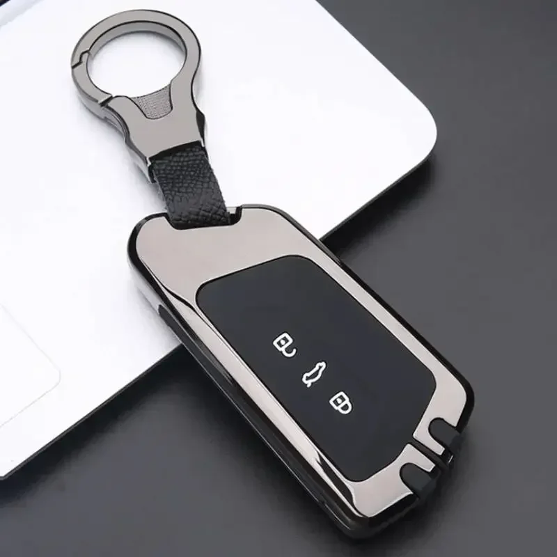 

Car Key Case Cover For Volkswagen VW Golf 8 ID.4 For Skoda Octavia A8 MK8 MK4 For Seat Leon Fr Mk4 Cupra Zinc Alloy