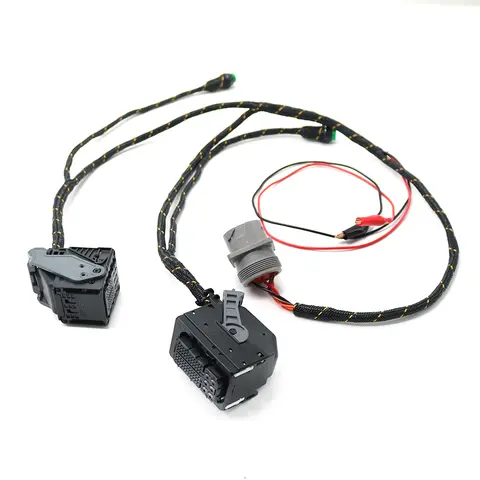 A6E10 A6E11 ET Bench Test Programming Diagnostic Wiring Harness Cable Tool for Caterpillar CAT Perkins ECM ECU Control Unit