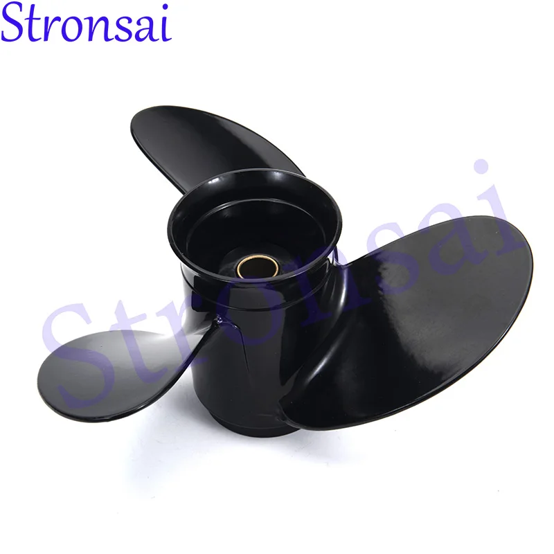 3B2-64517-1 المروحة 8.5*9 ؛ 8 1/2*9 لمحرك Tohatsu Mercury الخارجي 8HP-9.8HP 3B2W64517-1 3B2-64517 يستبدل محرك القارب