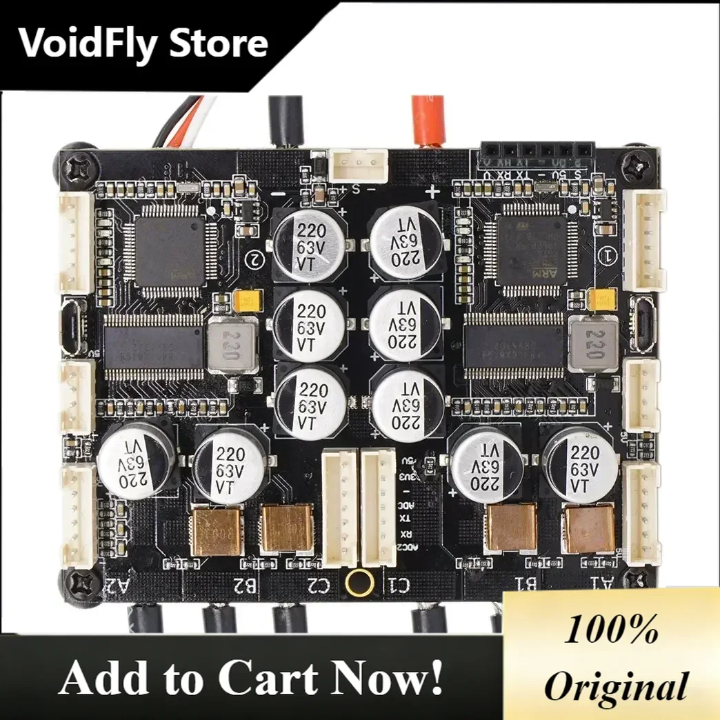 VoidFly Flipsky Dual FSESC4.20 Plus (Based on VESC ) with Anodized Aluminum Heatsink 100A