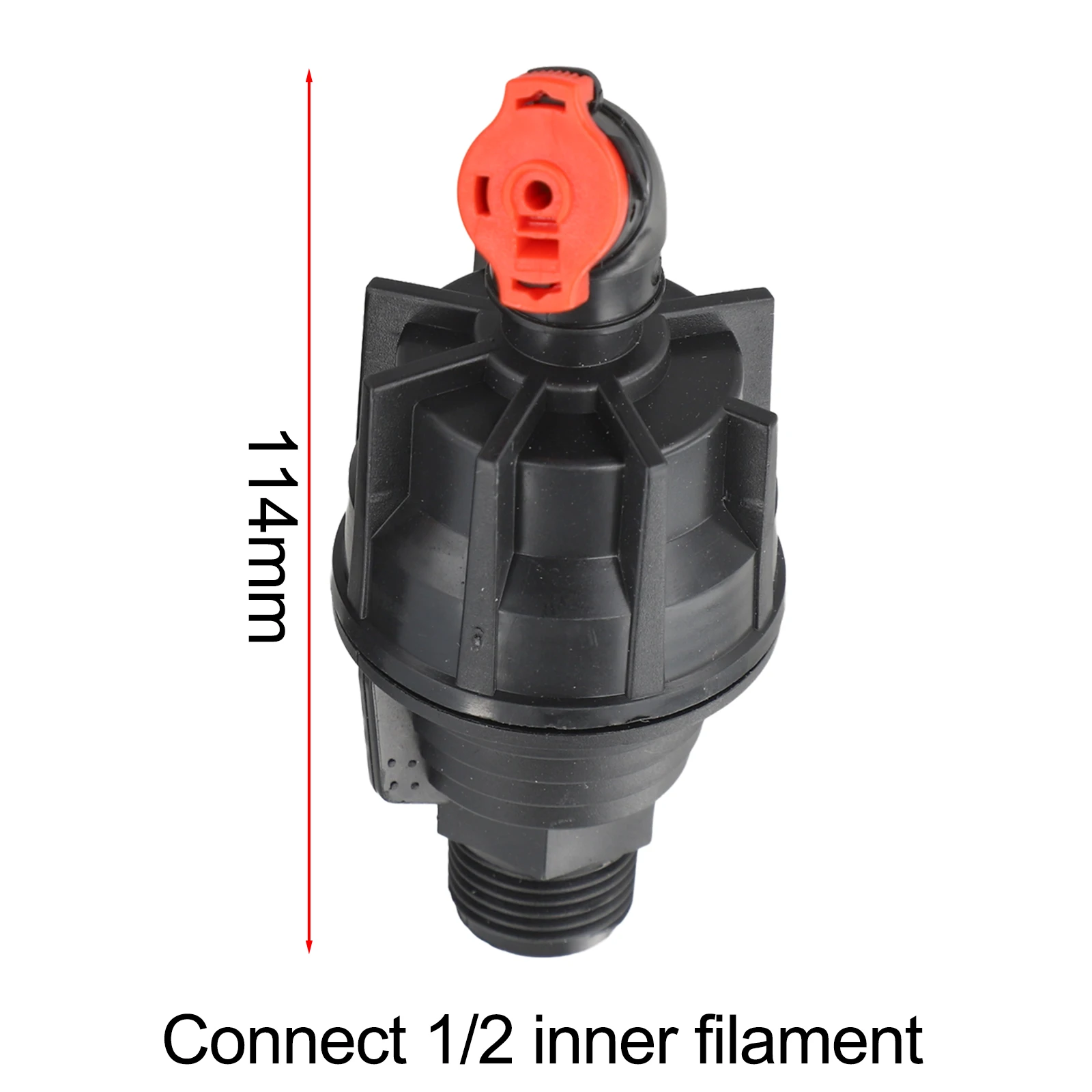 

Set of 2 12 Inch Rotating Sprinklers with For 360 Degree Adjustable Spray Heads for Agricultural and Lawn Watering