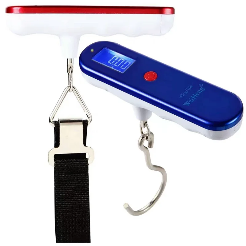 High-precision Luggage Scale Portable Portable Scale Electronic Weighing 50kg Express Small Scale Luggage Travel Weight