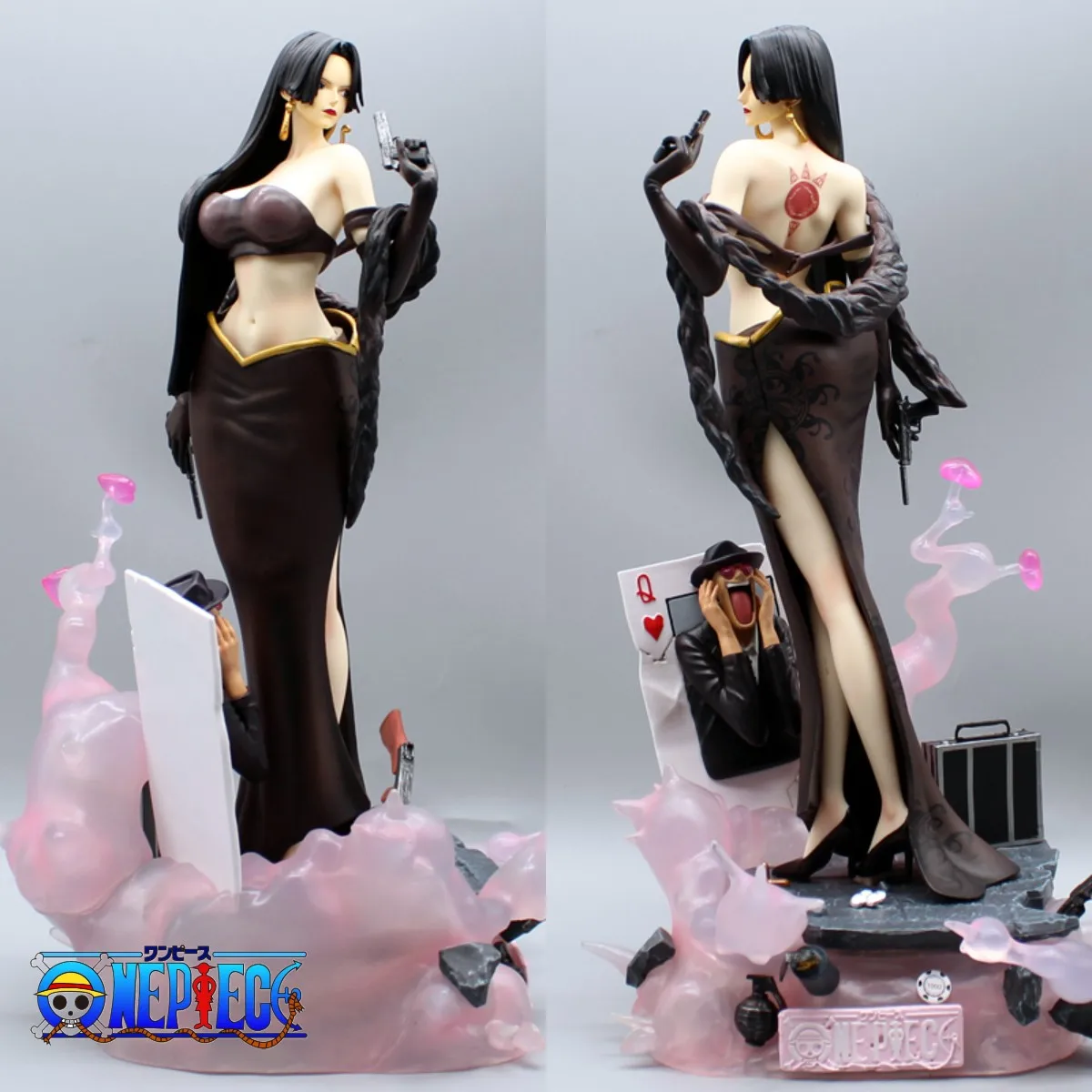 One Piece Anime Figuren Neue 37 cm Boa Hancock Gk Sexy Hancock Figur Pvc Statue Modell Puppe Sammlung Zimmer Ornament spielzeug Geschenk