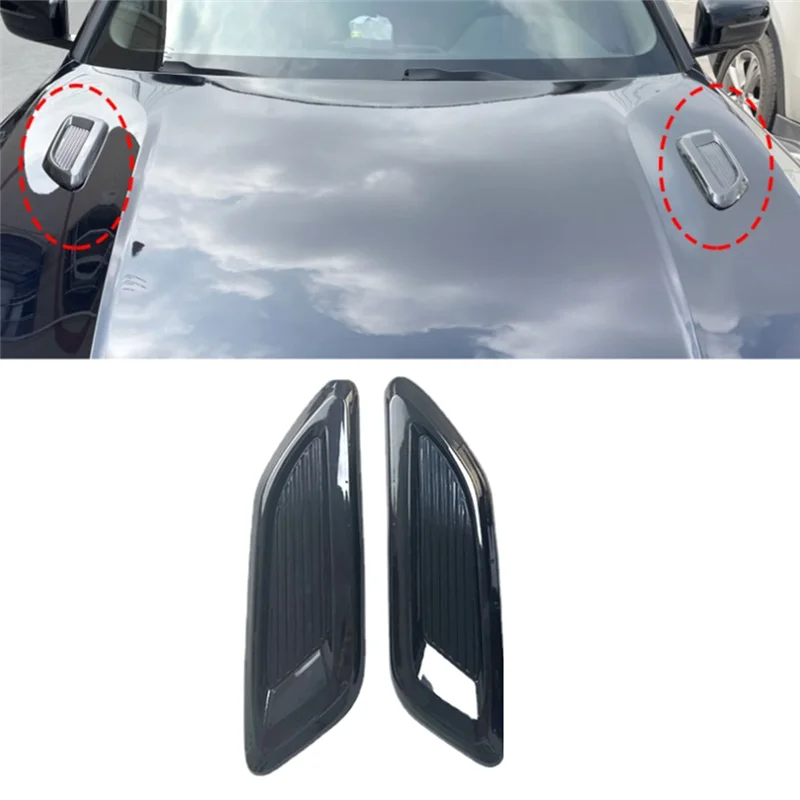 A30F-Car تدفق الهواء كمية هود مغرفة تنفيس بونيه ديكور غطاء مركز الجانب منفذ الهواء هود السيارات الخارجي استبدال العالمي B