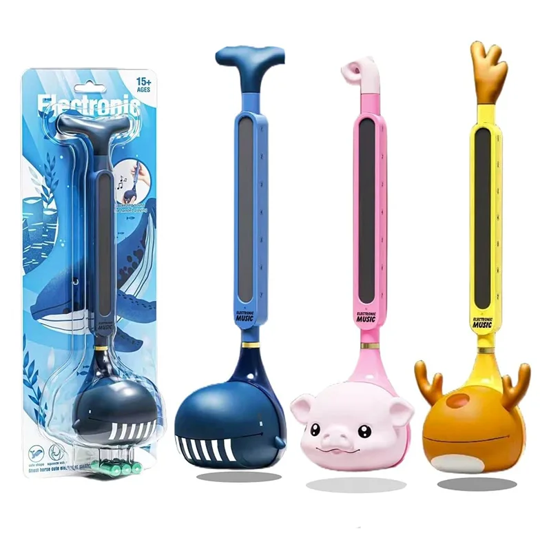 Otamatone-instrumento Musical electrónico japonés, sintetizador de música portátil, girino eléctrico Kawaii, regalo educativo divertido para chico