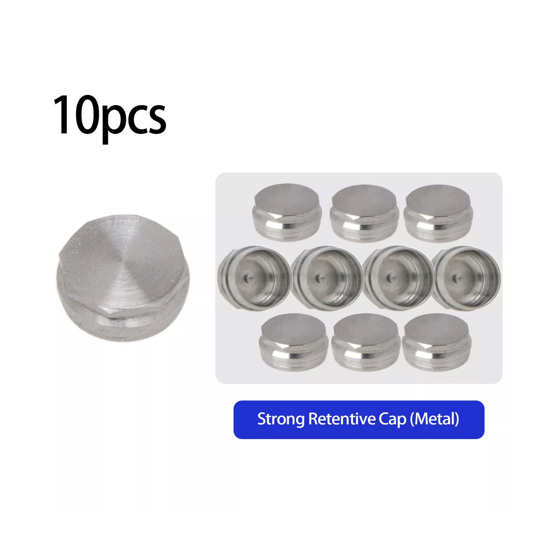 Metal Cap 10Pcs LOCAT0R Attachment Abutment Dental Implant Laboratory Processing