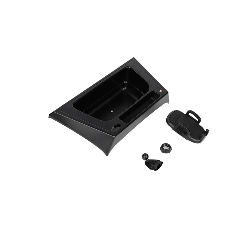 Phone Mount for Jeep Wrangler JK 2012-2017, Multi-Mount Phone Holder Dash Tray Storage Box System Kit