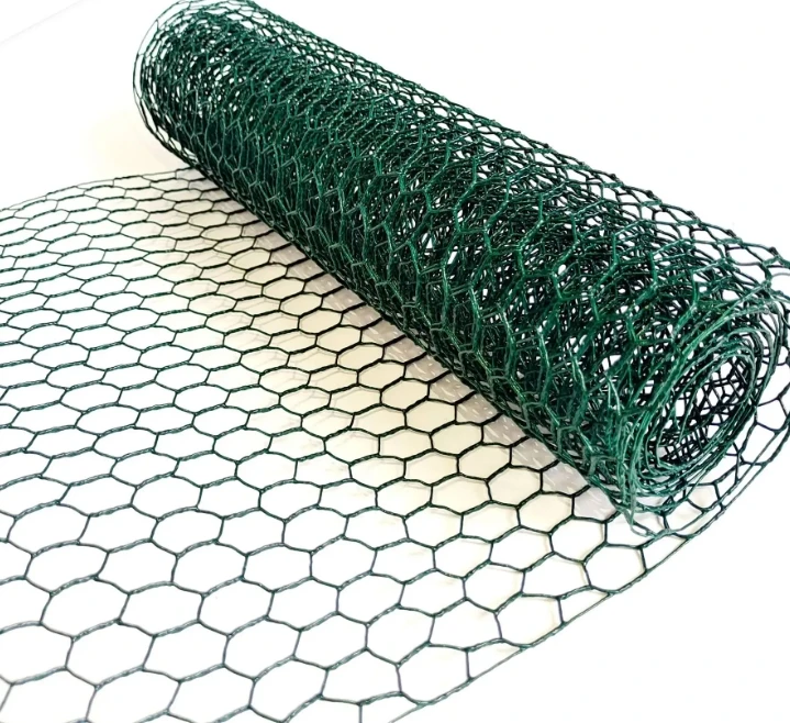 

High Quality Chicken Pvc Coated Hexagonal Wire Mesh Low Price Hexagonal Poultry Farm Mesh Net