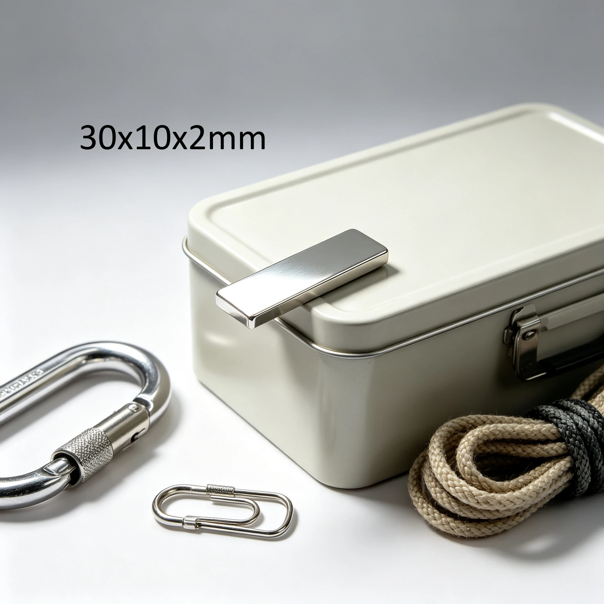 30X10X2mm N35 Rectangular Neodymium Block Magnet NdFeB Permanent Rare Earth Magnet for DIY Equipment Fixture Processing Work