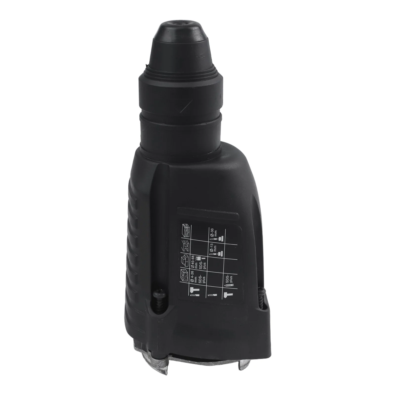 Chuck Sleeve Assembly Black Drill Head Assembly Replacement Part Cemented Carbide Easy Installation High Durability