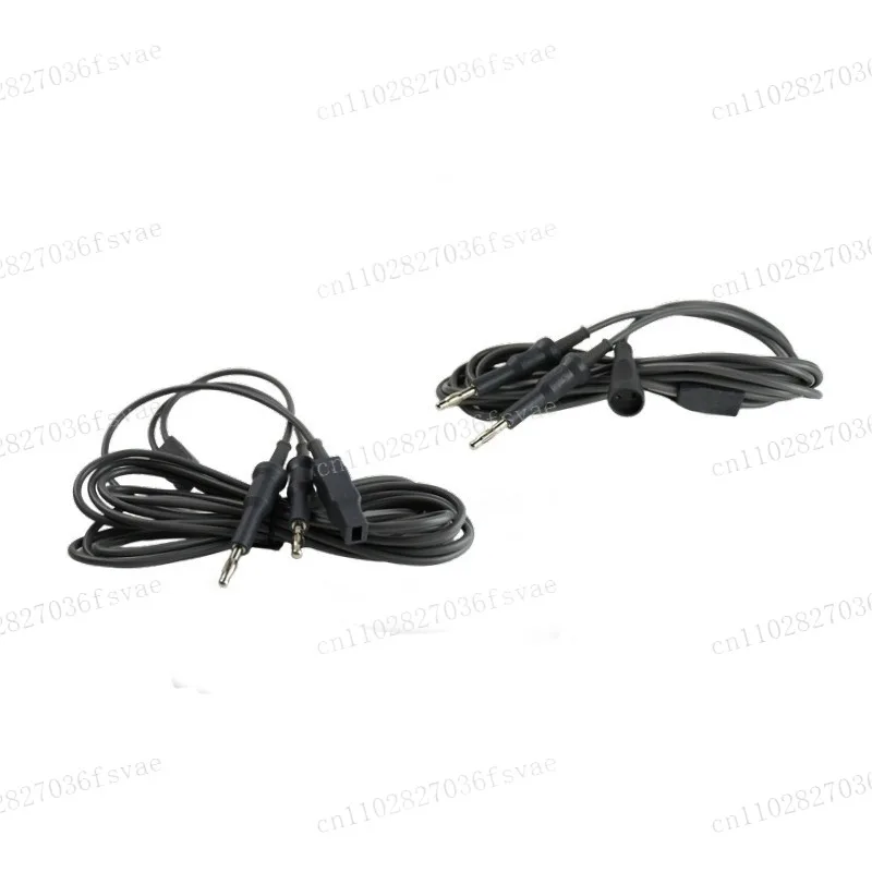 Bipolar Electrosurgical Cable 3M Reusable 4.0 Banana Plug Bipolar Forceps Cord Lab Research Equipment