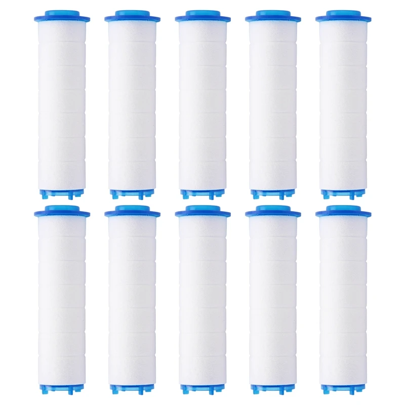 10Pcs Replacement Shower Filter For Hard Water - High Output Shower Water Filter To Remove Chlorine And Fluoride