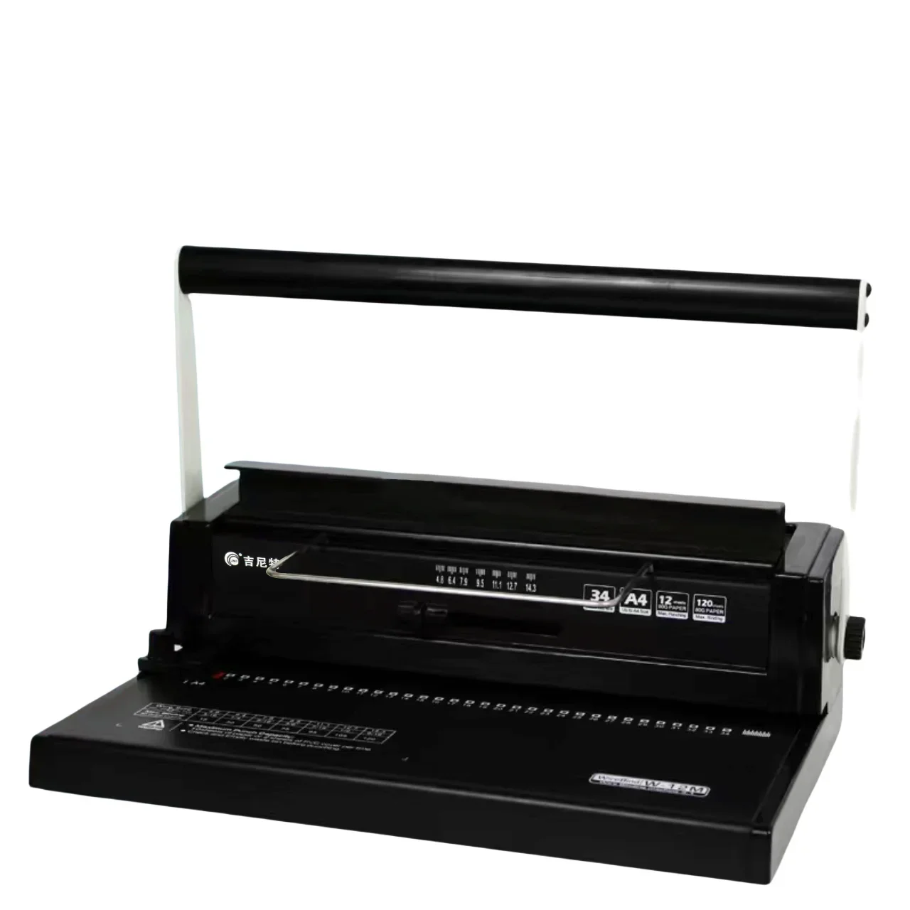 

High Quality A4 Size Binder 34 holes iron ring binding machine 3:1 Double Binder Plastic Strip Binding Machine