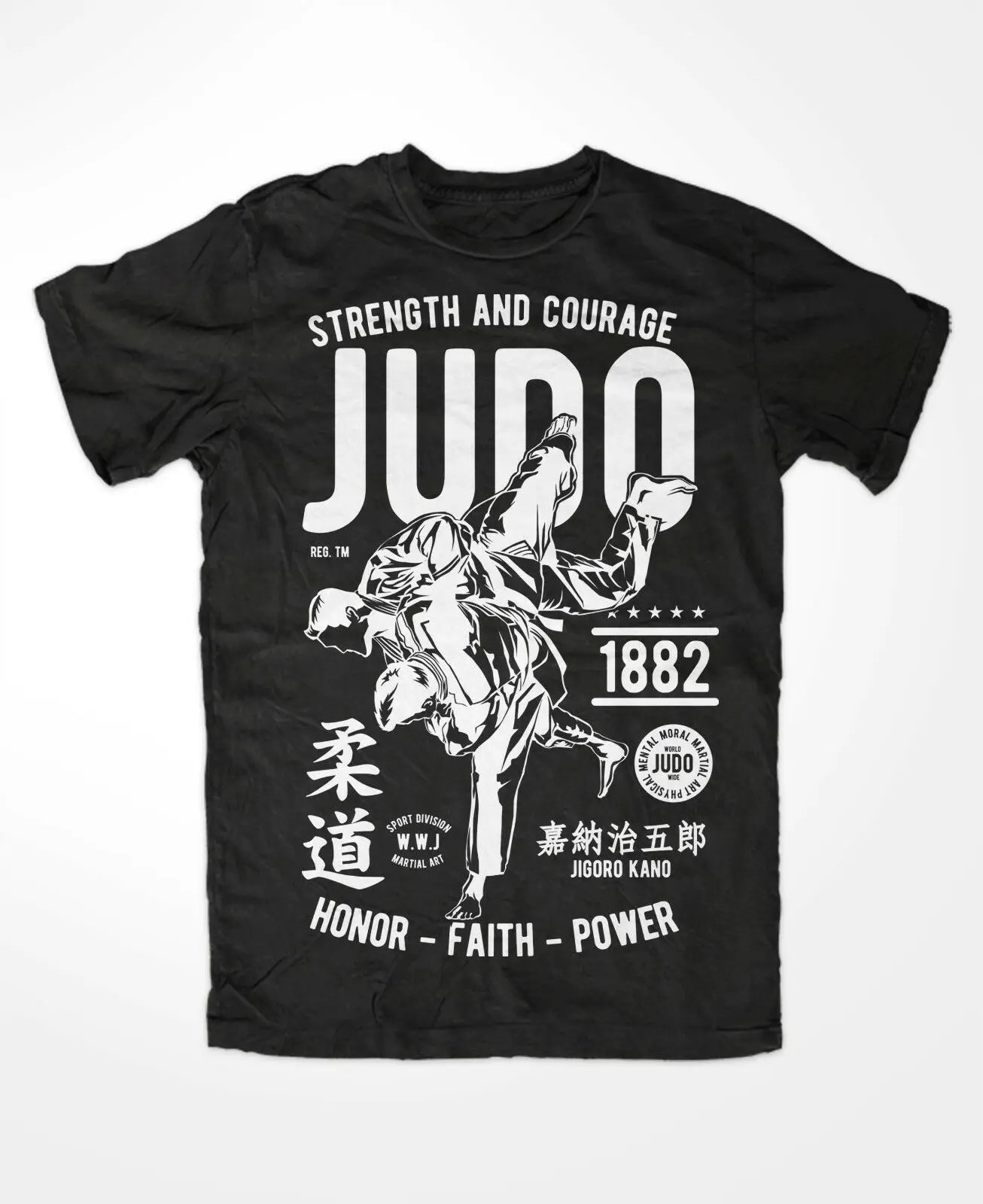 Vintage Wushu Muatai MMA Wrestling Classic Boxing Judo tee Shirt Men\'s 100% Cotton Casual T-shirts Loose Top Size S-3XL