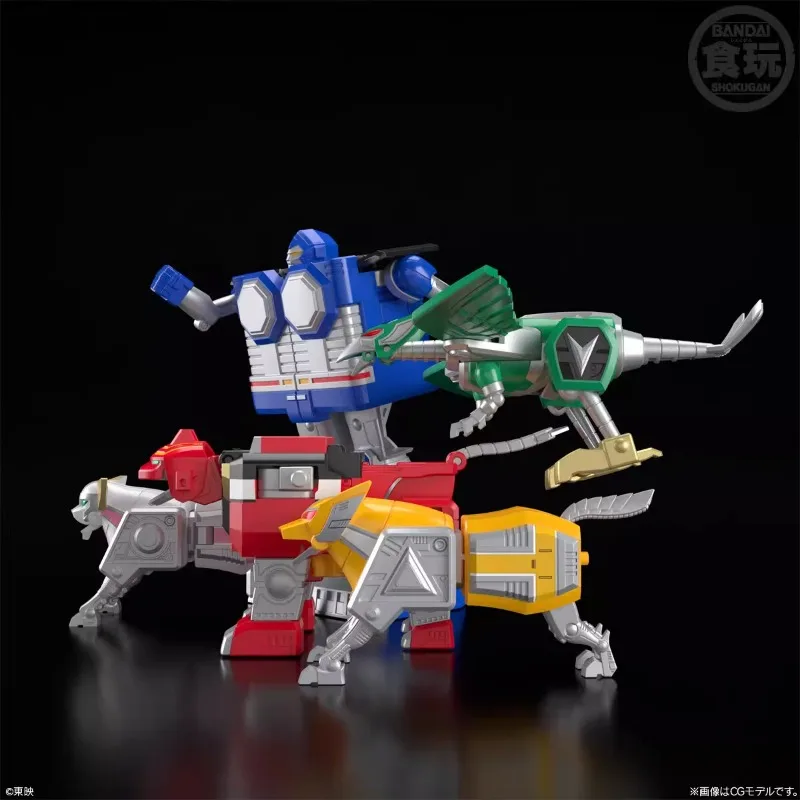 Genuino Bandai SMP Super Sentai Anime Figura Star Animali Rangers-Galaxyman Action Toys per Ragazzi Ragazze Regalo Modello da Collezione