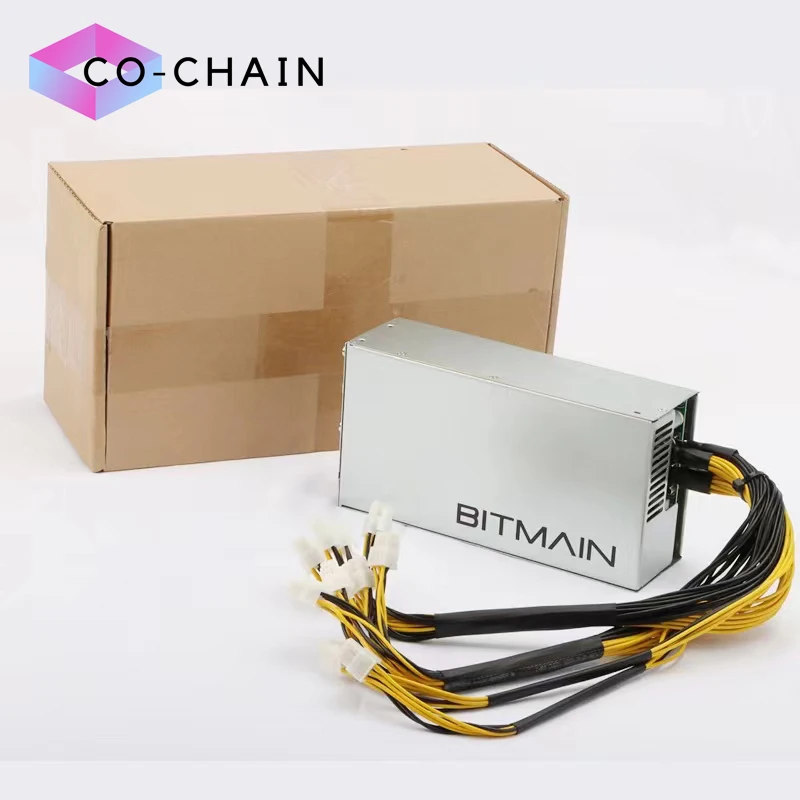 New Bitmain Power Supply APW7 PSU 1800W Power Supply 110v 220v For ASIC Miner Antminer S9 S9i S9J S9K L3 L3 Plus z11j Z15 PSU