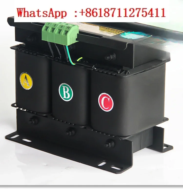 Three-phase isolation transformer BS120 BS200 380V to 220V CNC machine tool transformer 1.2KW 2KW