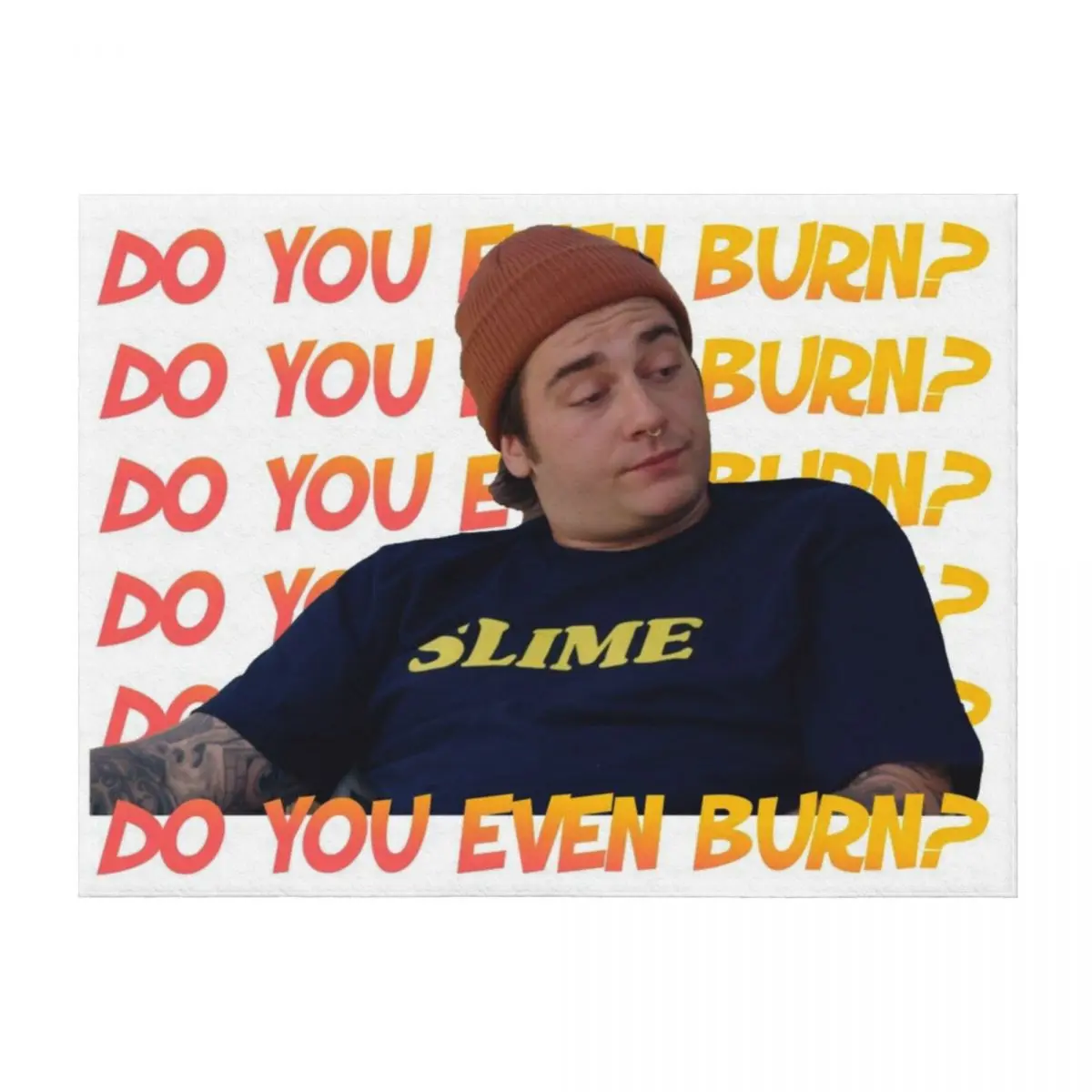 Одеяло Real Bros of Simi Valley Bryce Burns, плюшевое постельное белье, роскошные одеяла для дивана St