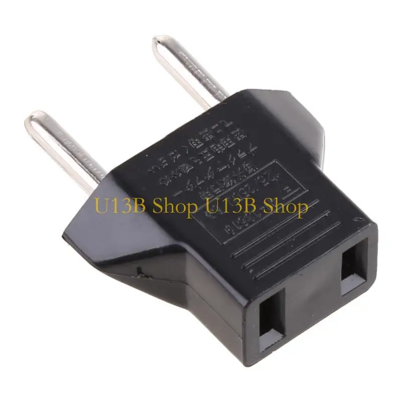 U13B US Female To EU Plug Adapter AC Converter American To EU Euro Europe Travel