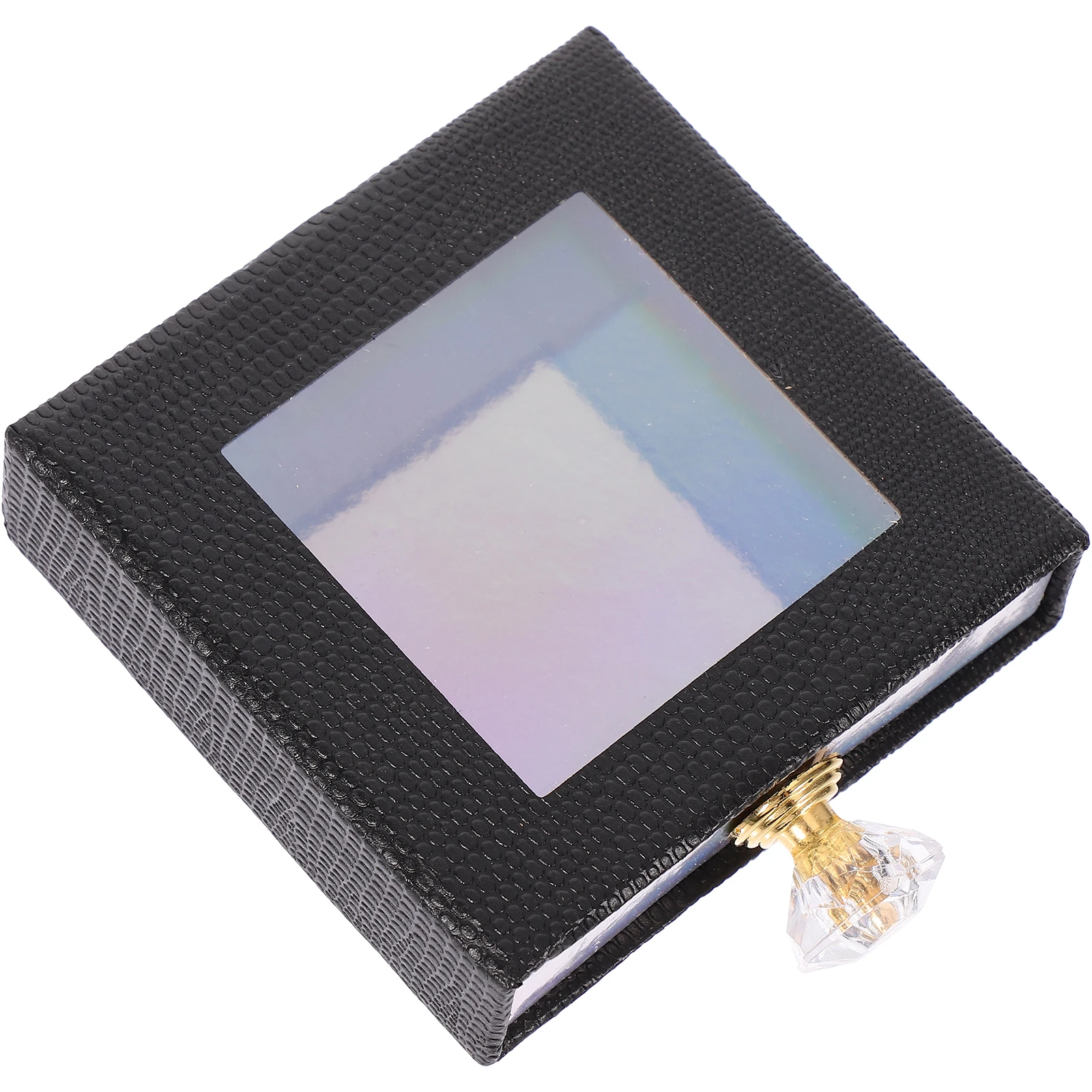 

Eyelash Packaging Drawer Window False Eyelashes Storage Case Black Drawer Lash Box Cardboard Eyelash Box Makeup