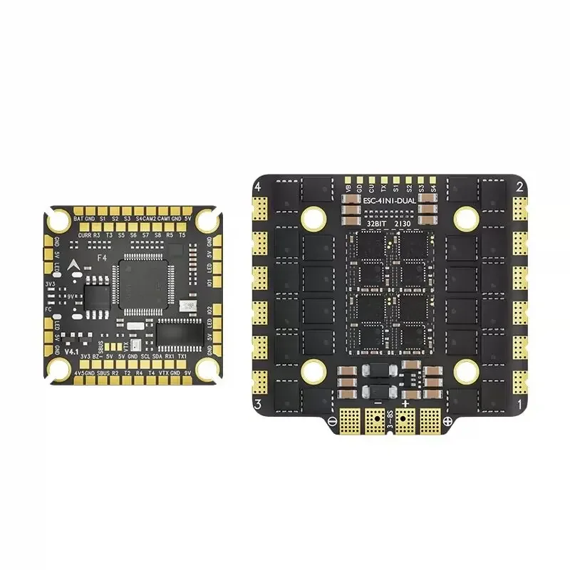 -RC F4100 V4 flying tower F405 flight control 100A ESC 32-bit 8S model aircraft crossing machine FPV