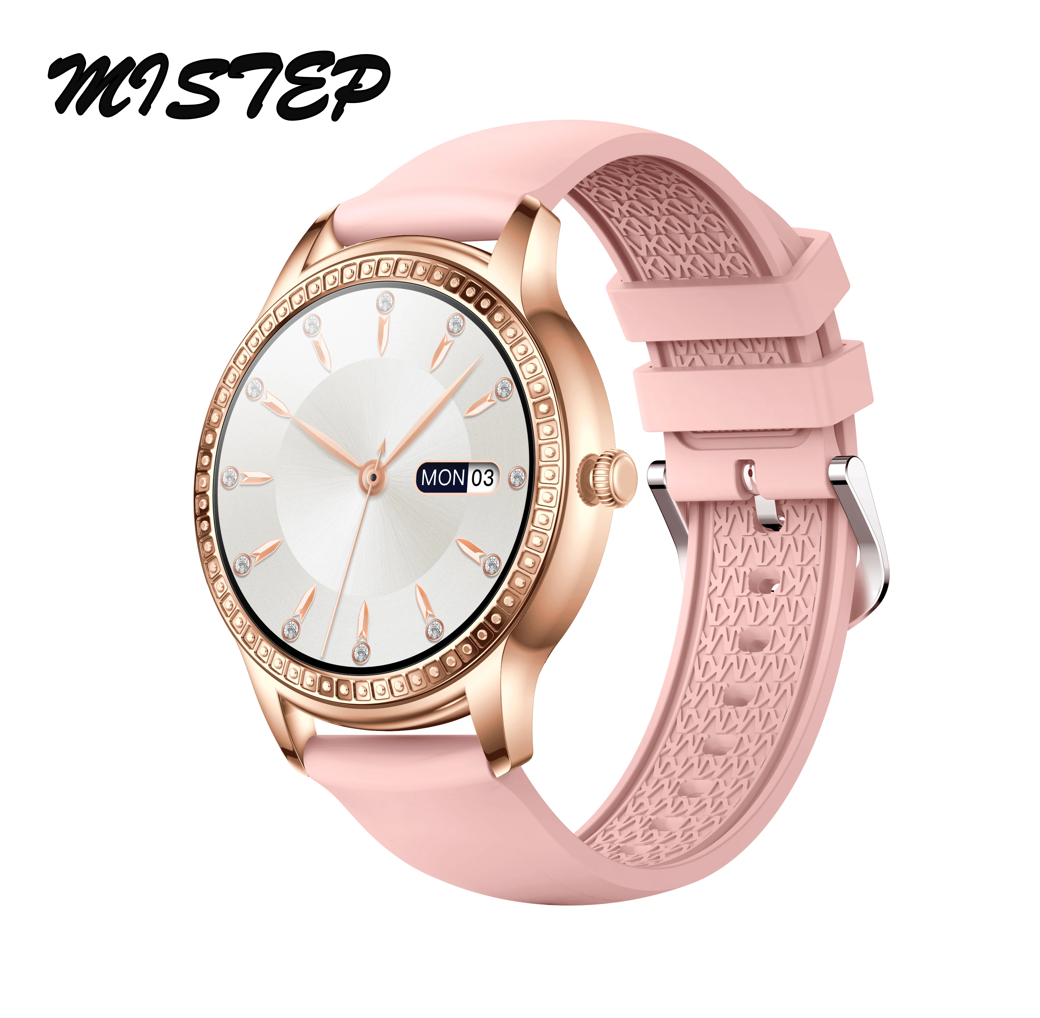 

MISTEP Women's Watch CF93 Smart watch Heart Rate Monitor Blood Pressure Oxygen BT Calling Camera IP67 Waterproof Smartwatch