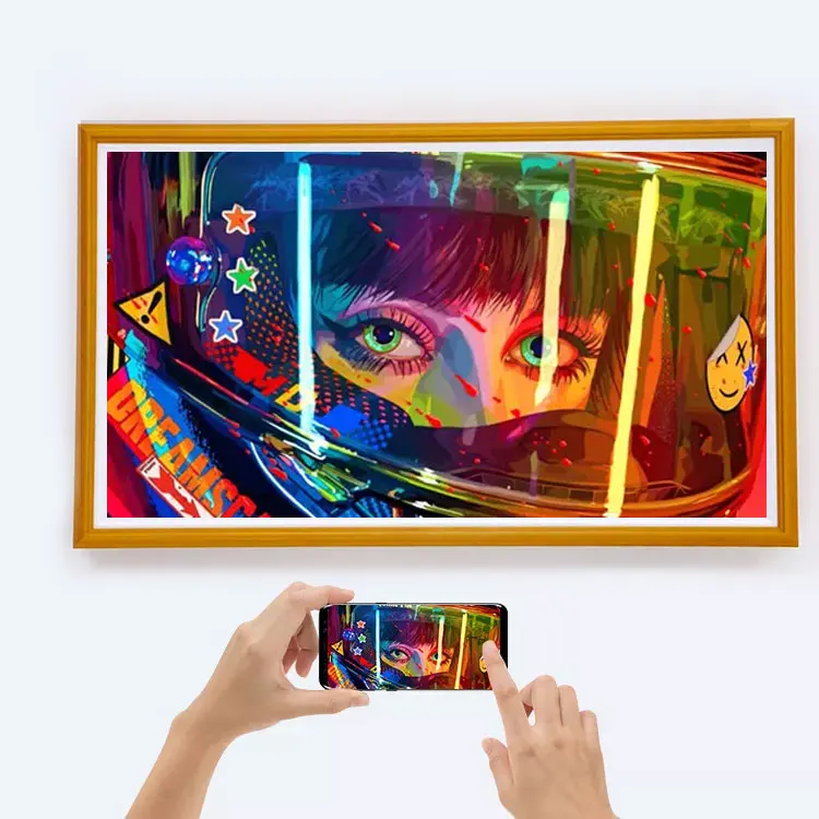 Art Wifi  Digital Photo Frame  LCD Display Video Picture Large Screen with 8GB Memory