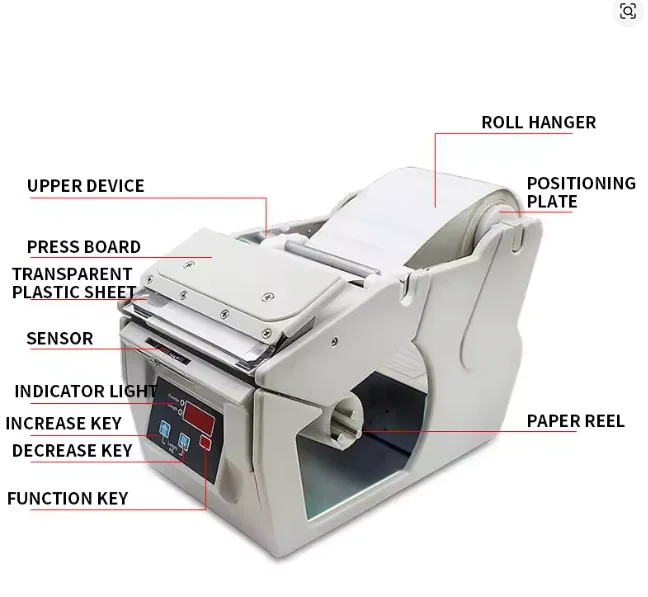 X-100 Automatic Label Dispenser Manual Sticker dispenser Automatic label dispenser / Peel labels machine
