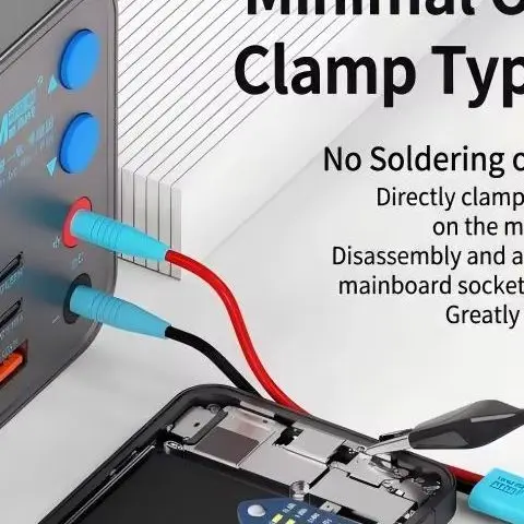 Power Boot Clip Cable-Free Fast Boot for Phone iPad Motherboard Dual Mode Current Test 3-Gear Voltage Indicator