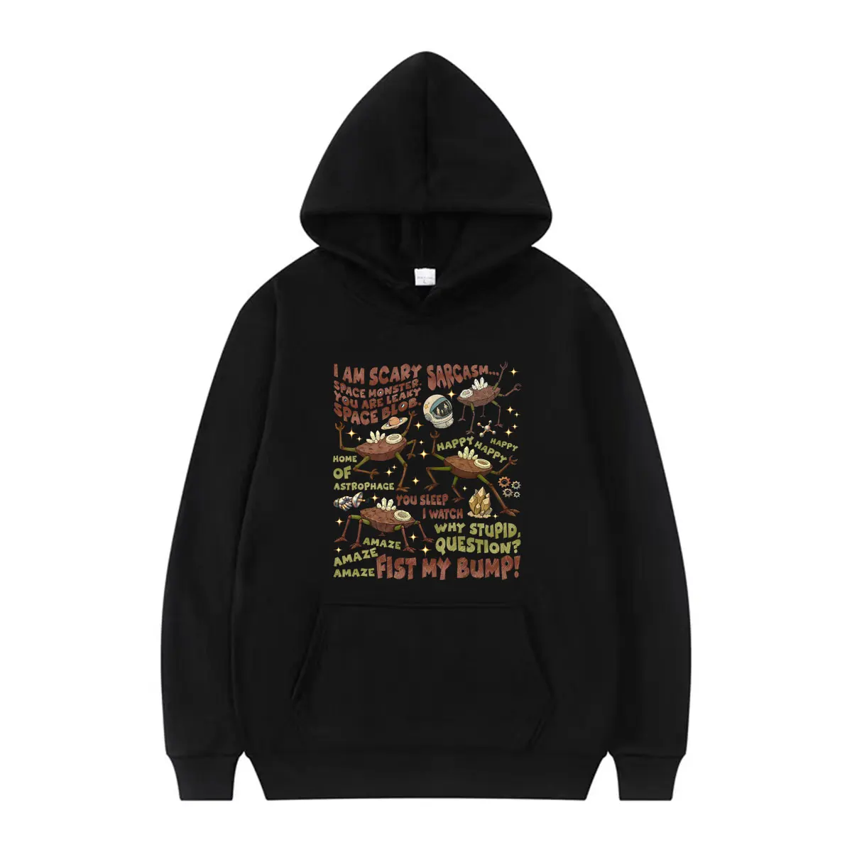 Rocky Amaze Project Hail Mary Graphic Hoodies Men Women Fashion Vintage Street Casual High Quality Bodywarmer Hooded Sweatshirts